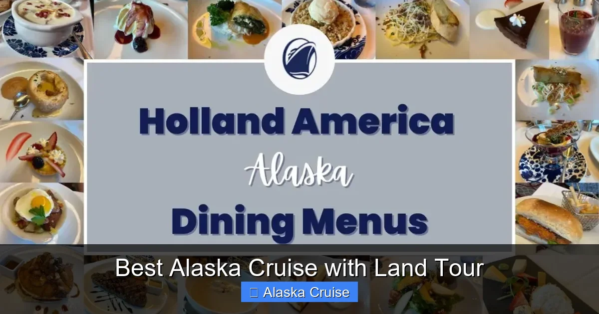 Best Alaska Cruise with Land Tour