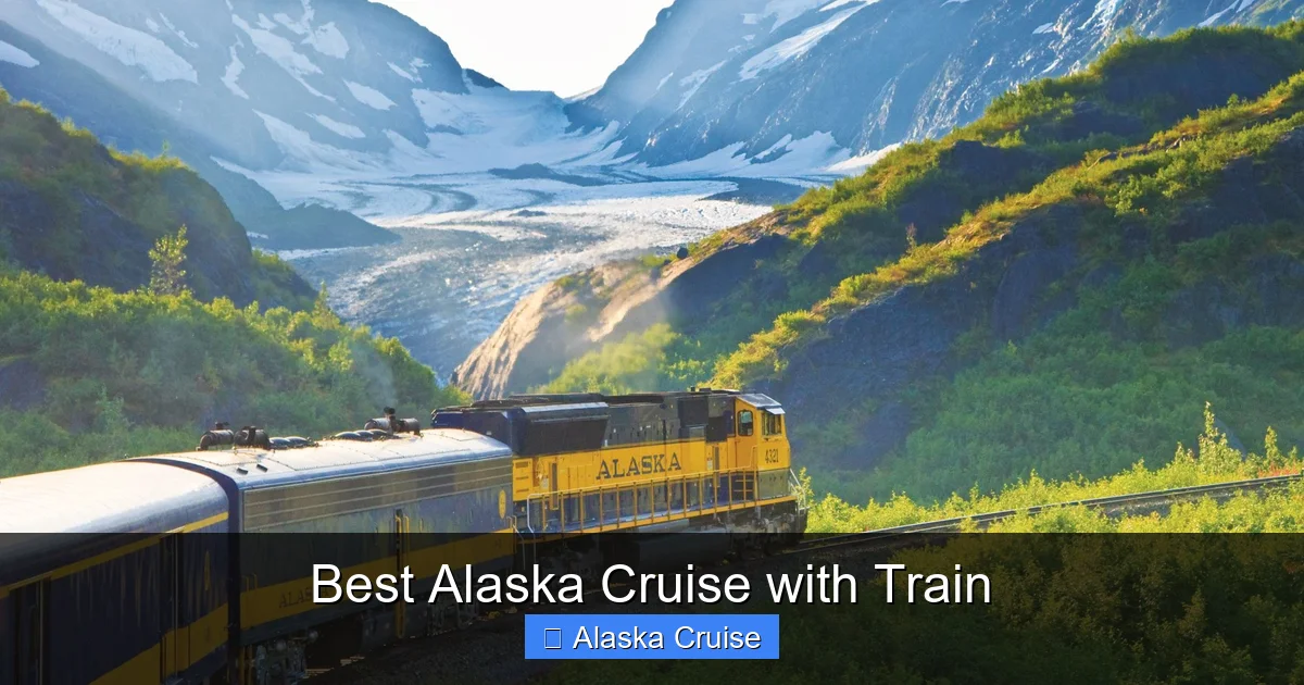 Best Alaska Cruise with Train