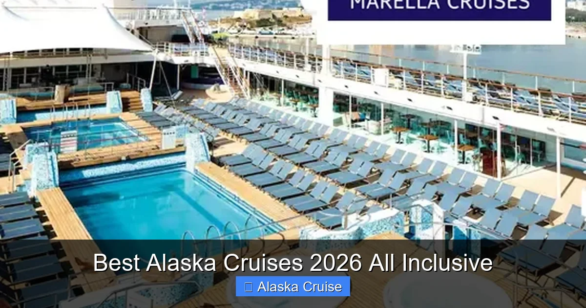 Best Alaska Cruises 2026 All Inclusive