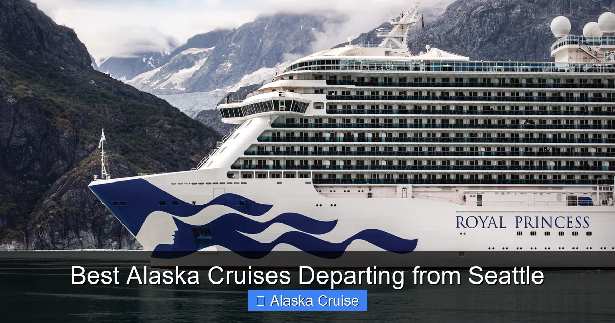 Best Alaska Cruises Departing from Seattle
