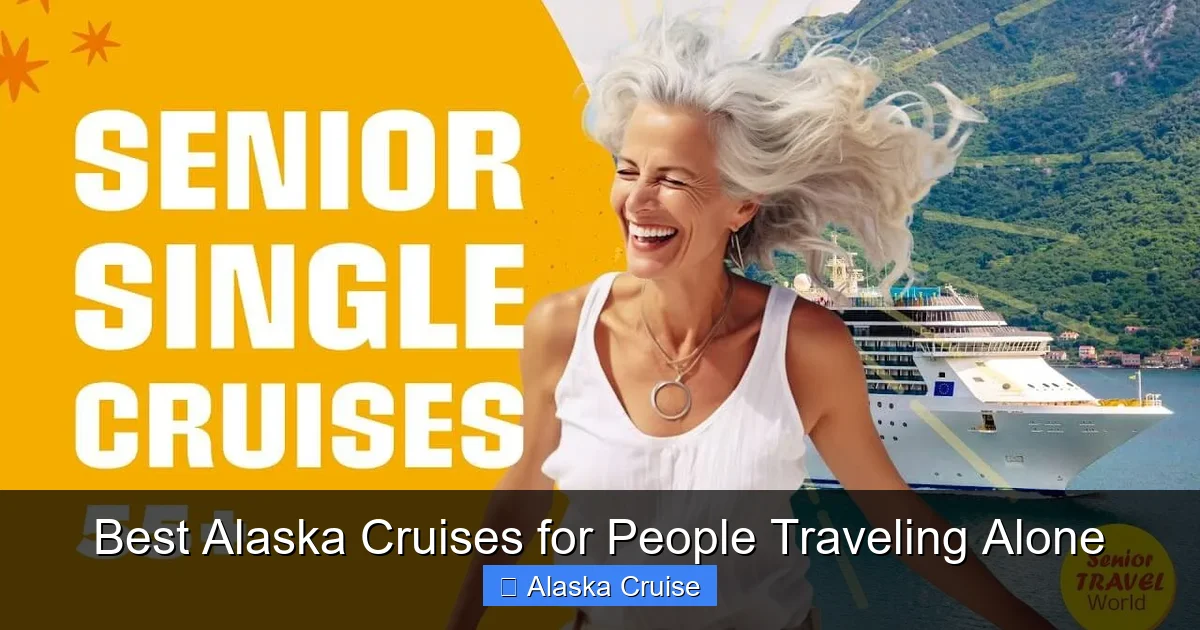 Best Alaska Cruises for People Traveling Alone