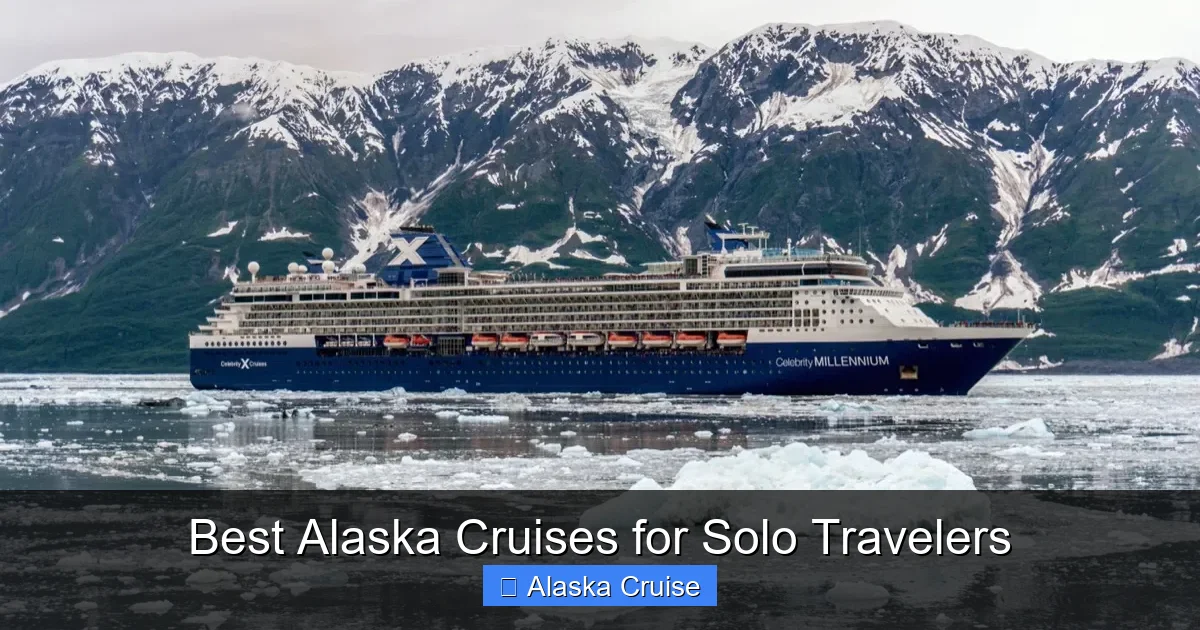 Best Alaska Cruises for Solo Travelers