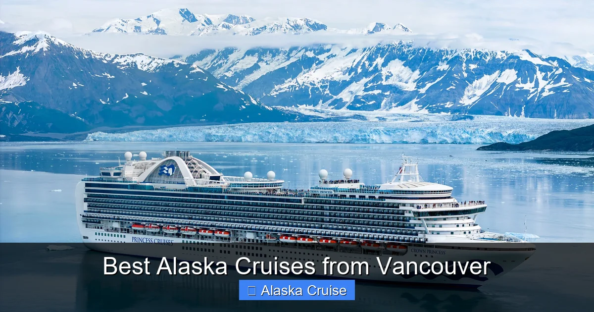 Best Alaska Cruises from Vancouver