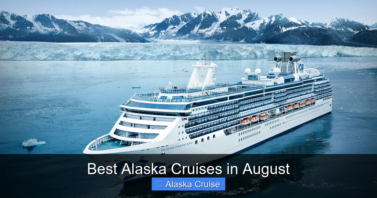 Best Alaska Cruises in August