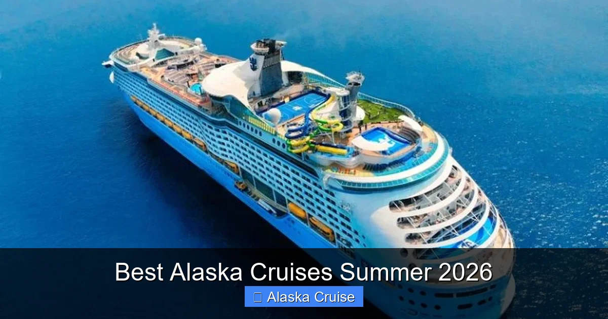 Best Alaska Cruises Summer 2026