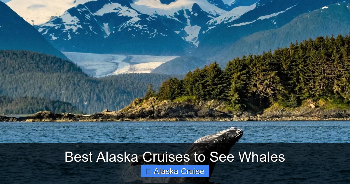Best Alaska Cruises to See Whales