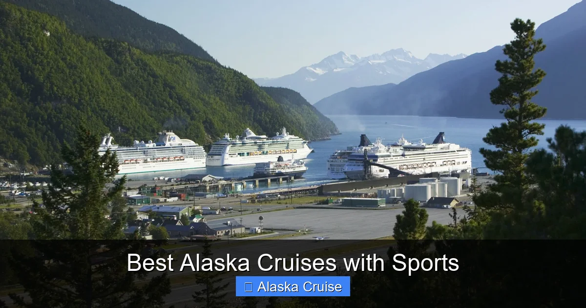 Best Alaska Cruises with Sports