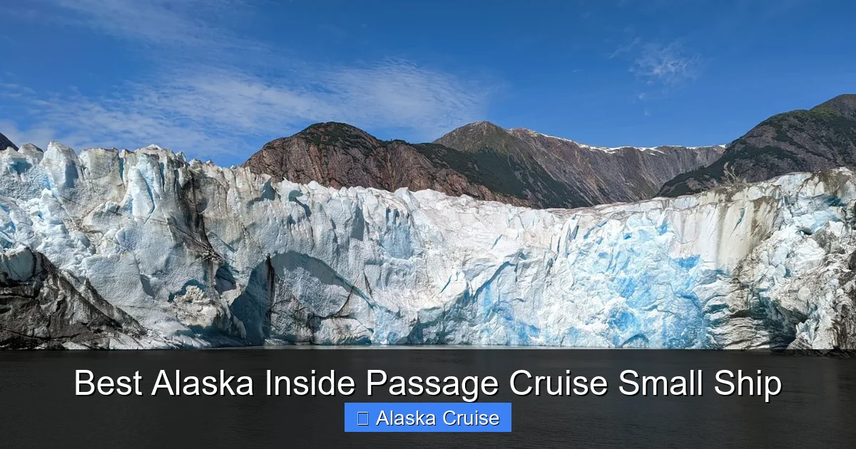 Best Alaska Inside Passage Cruise Small Ship