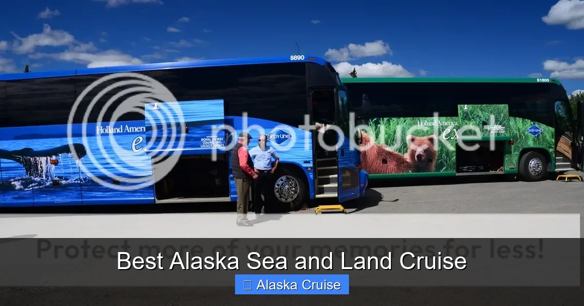 Best Alaska Sea and Land Cruise