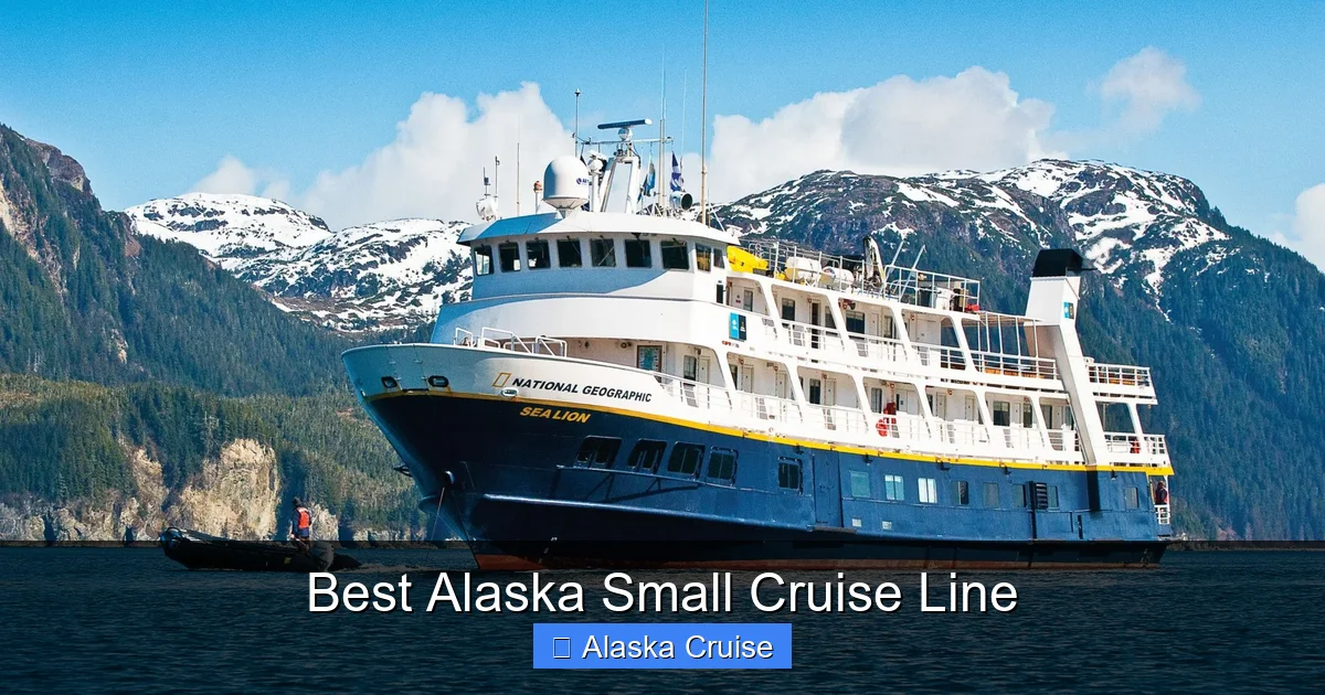 Best Alaska Small Cruise Line
