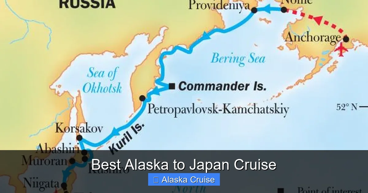 Best Alaska to Japan Cruise