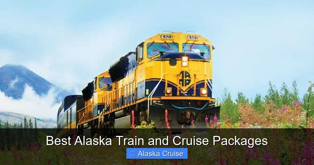 Best Alaska Train and Cruise Packages