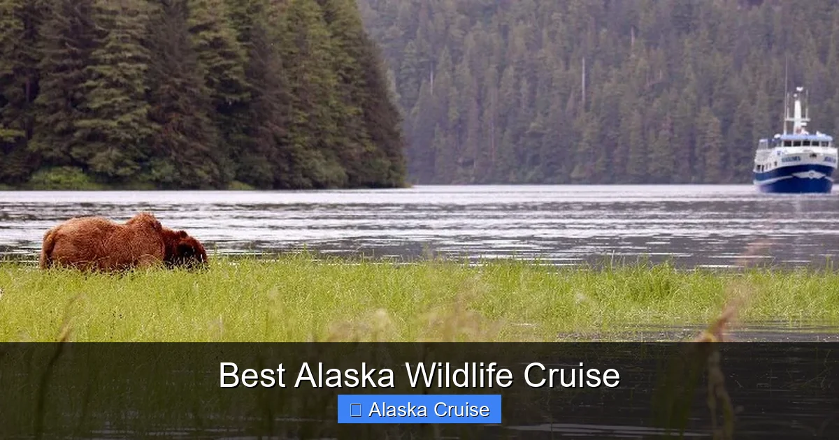 Best Alaska Wildlife Cruise