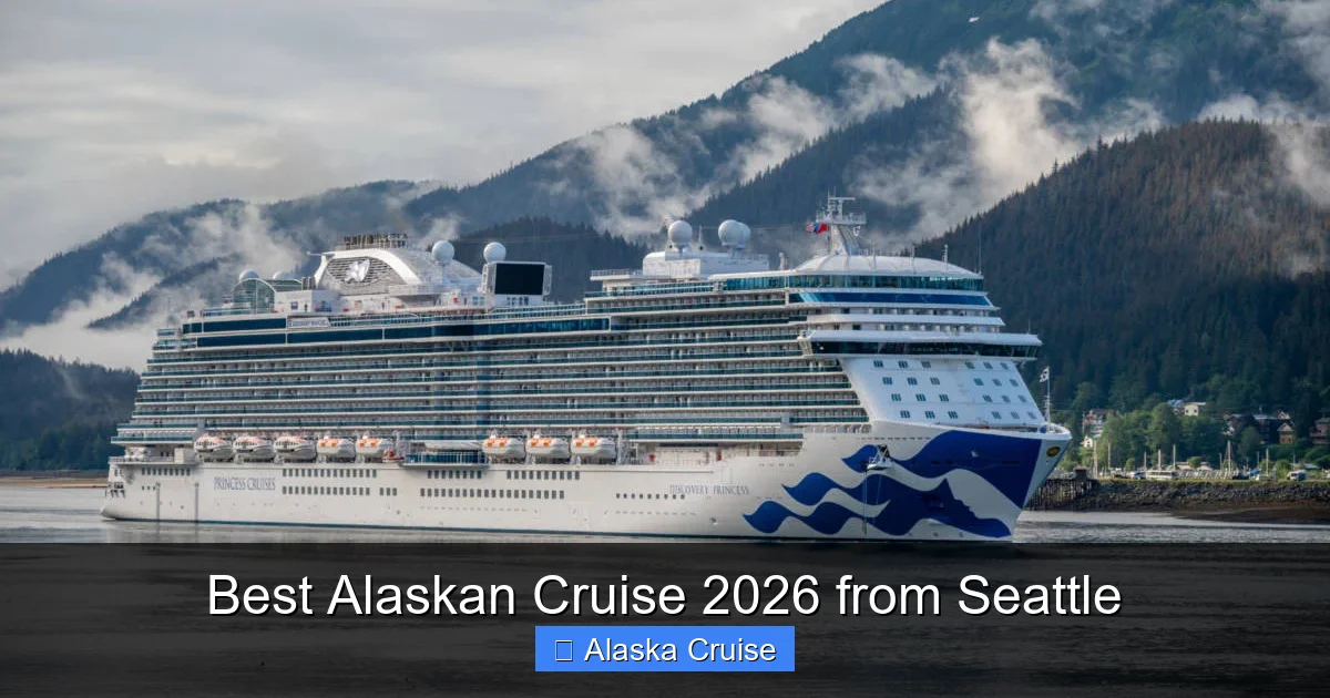 Best Alaskan Cruise 2026 from Seattle