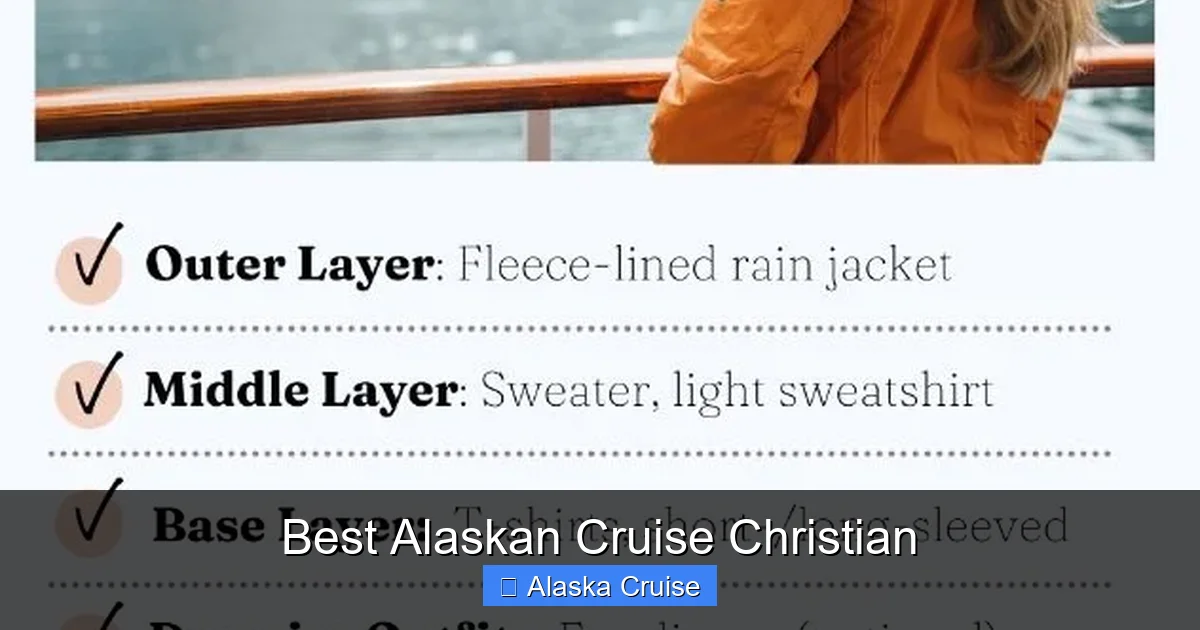 Best Alaskan Cruise Christian