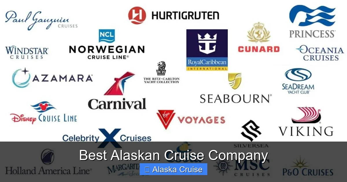 Best Alaskan Cruise Company