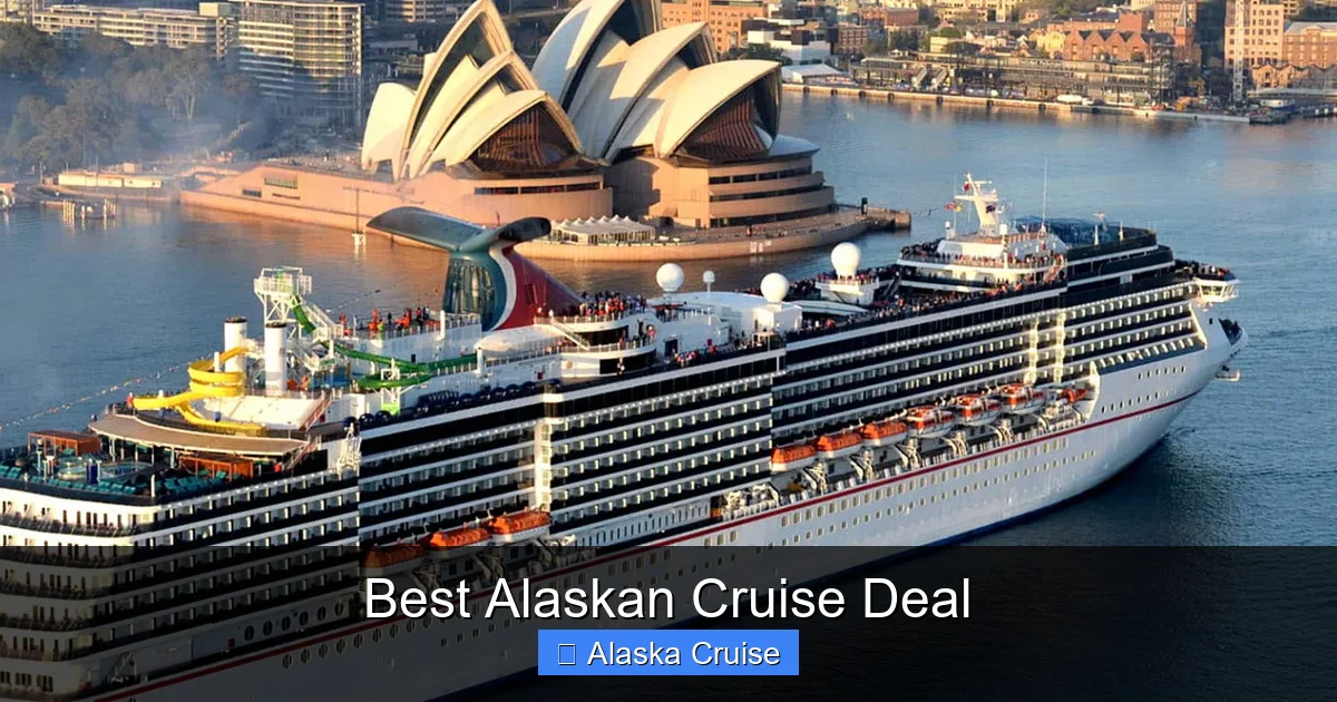 Best Alaskan Cruise Deal
