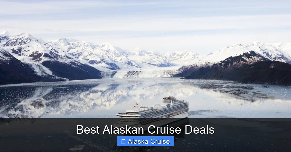 Best Alaskan Cruise Deals