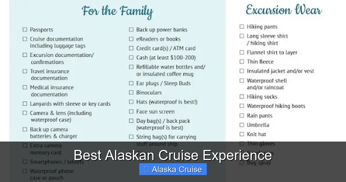 Best Alaskan Cruise Experience