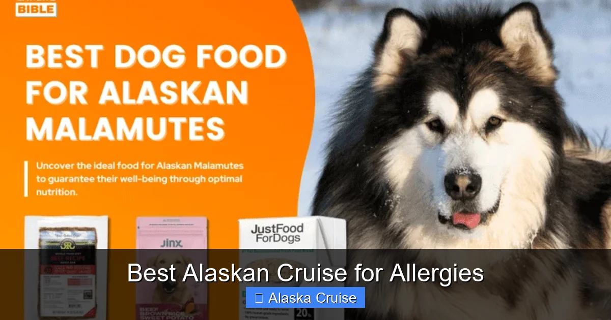 Best Alaskan Cruise for Allergies