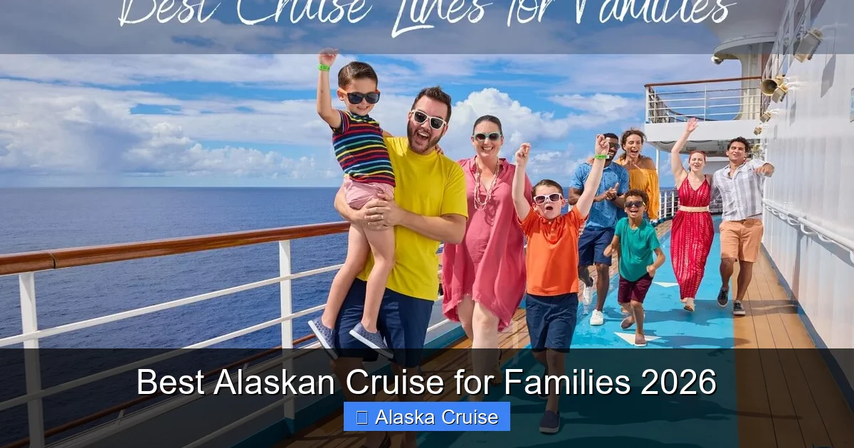 Best Alaskan Cruise for Families 2026