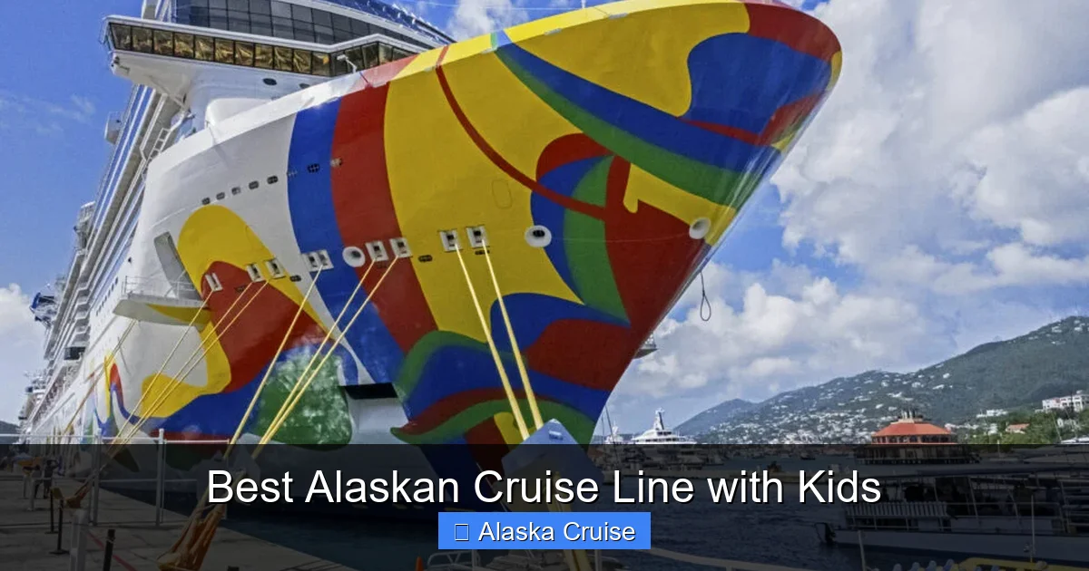 Best Alaskan Cruise Line with Kids