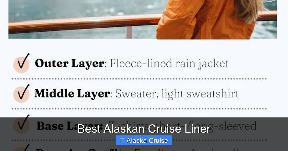Best Alaskan Cruise Liner