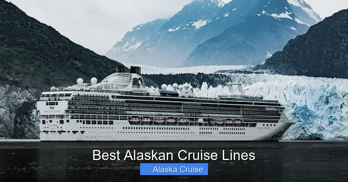 Best Alaskan Cruise Lines