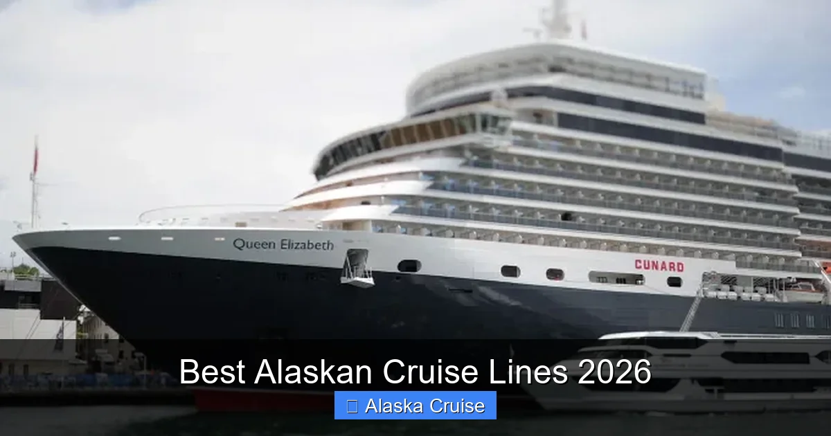 Best Alaskan Cruise Lines 2026