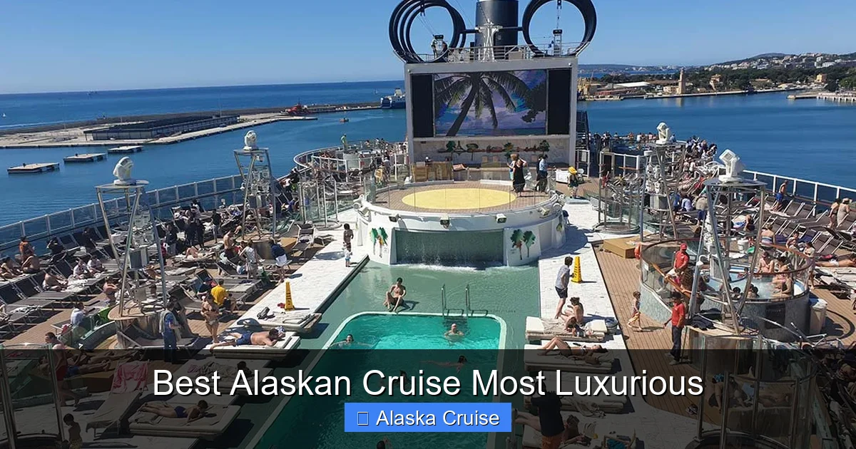 Best Alaskan Cruise Most Luxurious