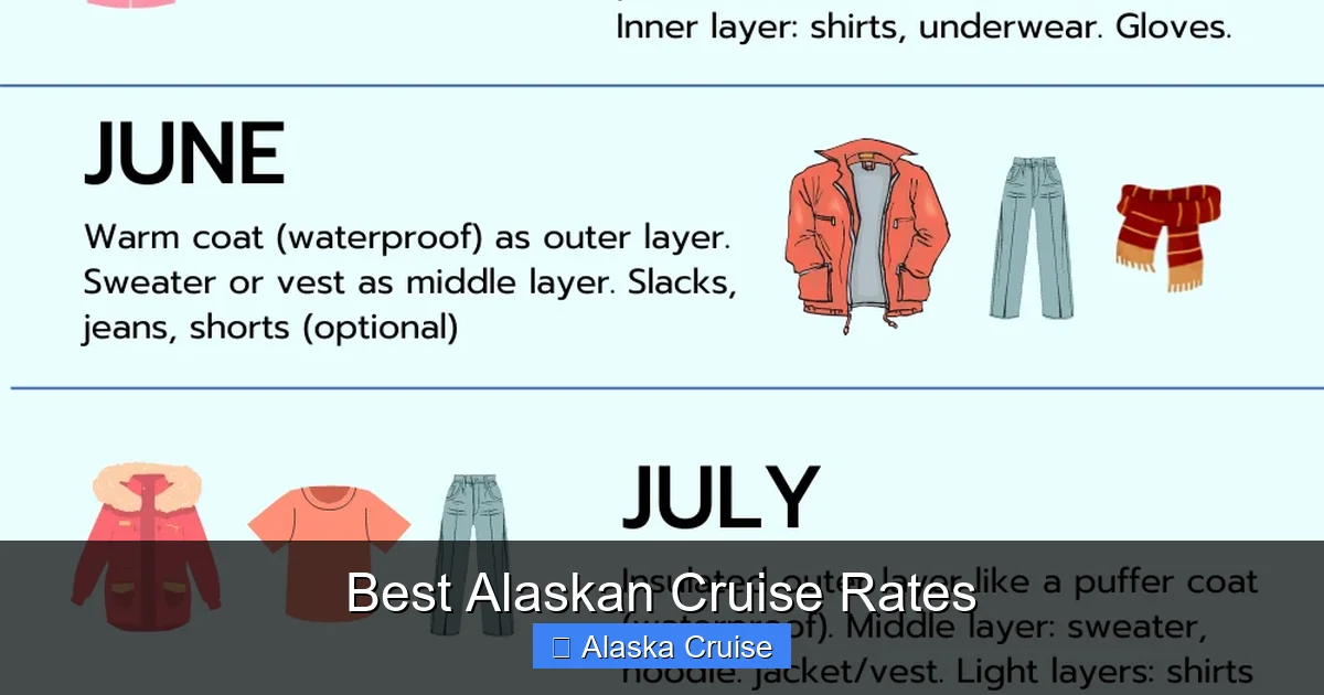 Best Alaskan Cruise Rates