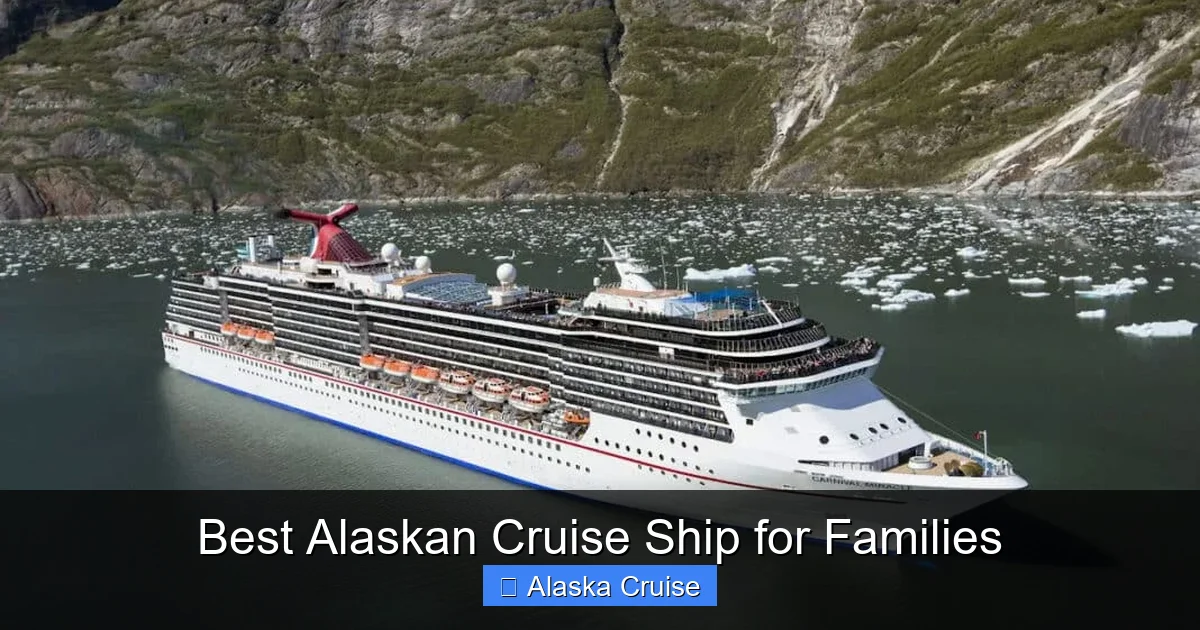 Best Alaskan Cruise Ship for Families