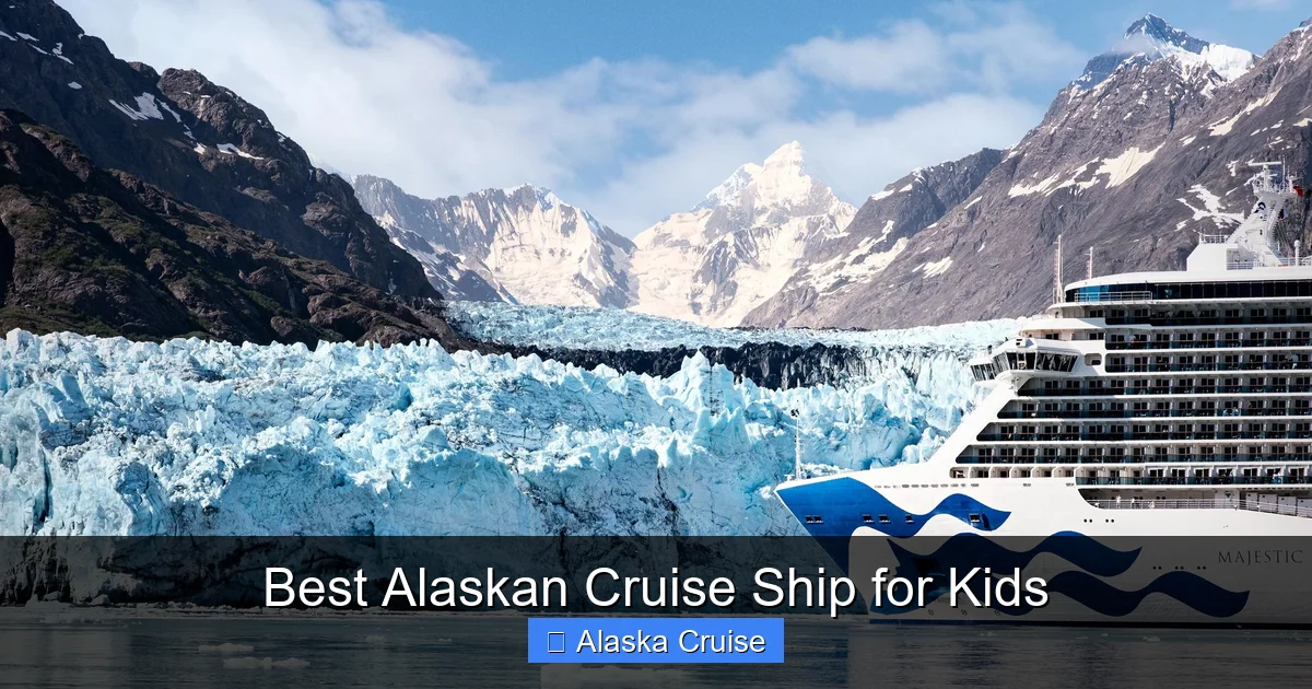 Best Alaskan Cruise Ship for Kids