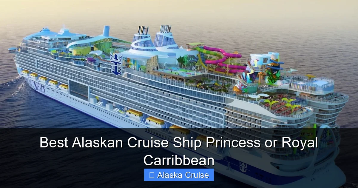 Best Alaskan Cruise Ship Princess or Royal Carribbean