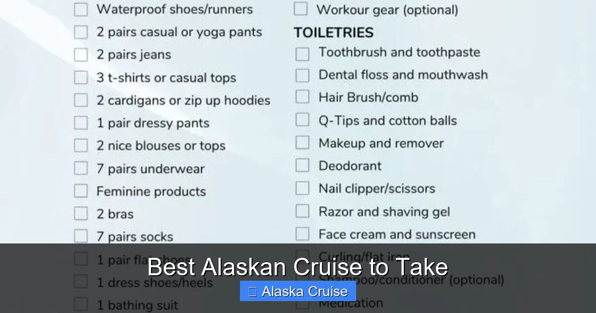 Best Alaskan Cruise to Take