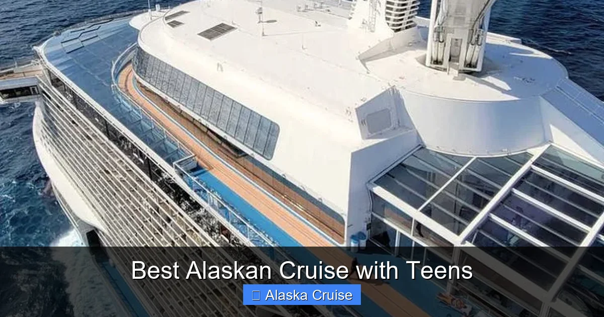 Best Alaskan Cruise with Teens