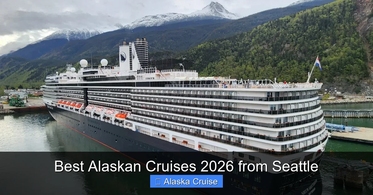 Best Alaskan Cruises 2026 from Seattle