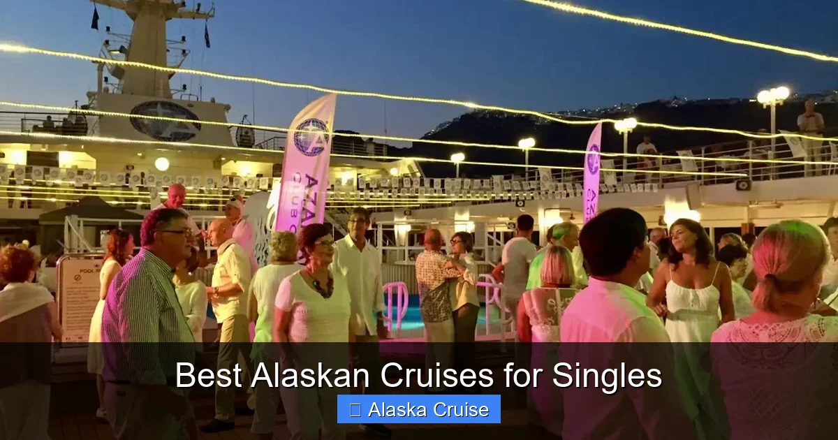 Best Alaskan Cruises for Singles