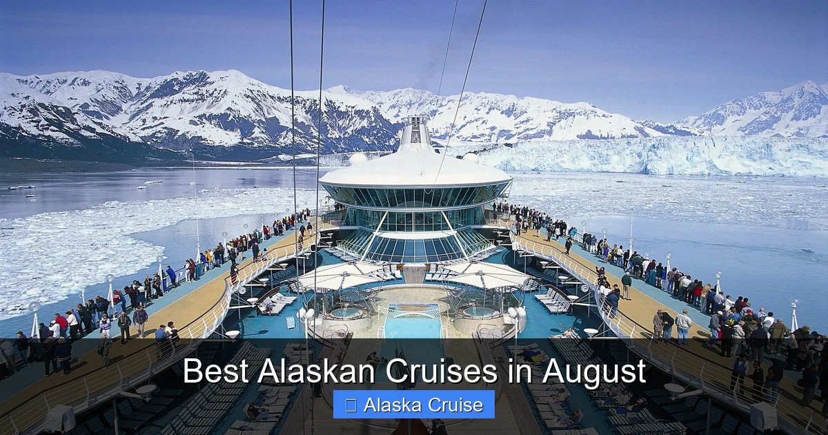 Best Alaskan Cruises in August