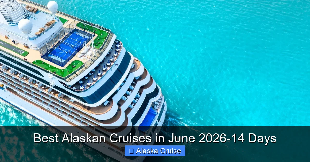 Best Alaskan Cruises in June 2026-14 Days