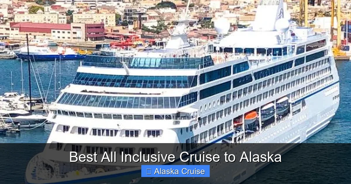 Best All Inclusive Cruise to Alaska