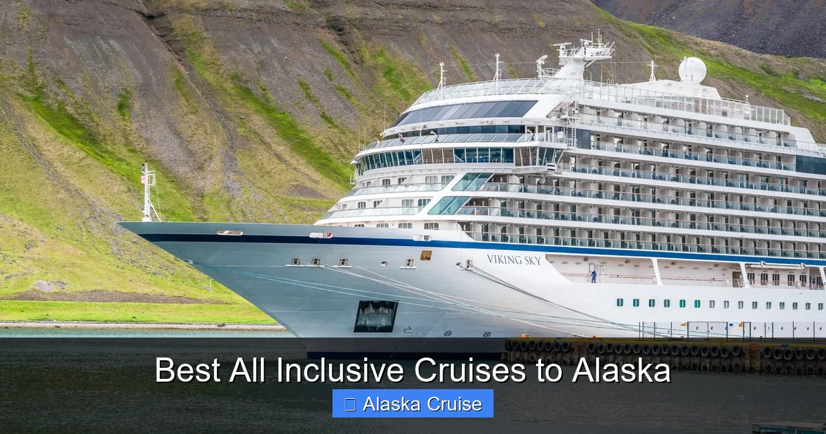 Best All Inclusive Cruises to Alaska