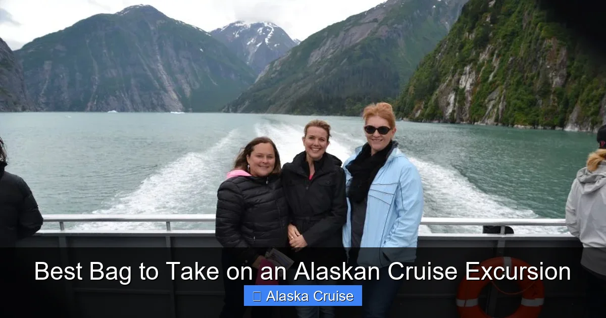 Best Bag to Take on an Alaskan Cruise Excursion