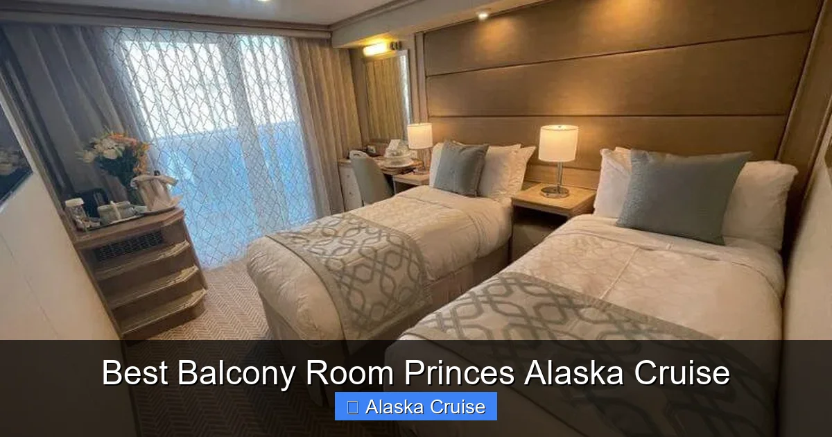 Best Balcony Room Princes Alaska Cruise
