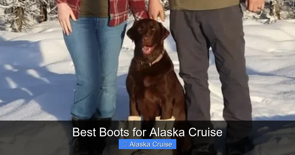 Best Boots for Alaska Cruise