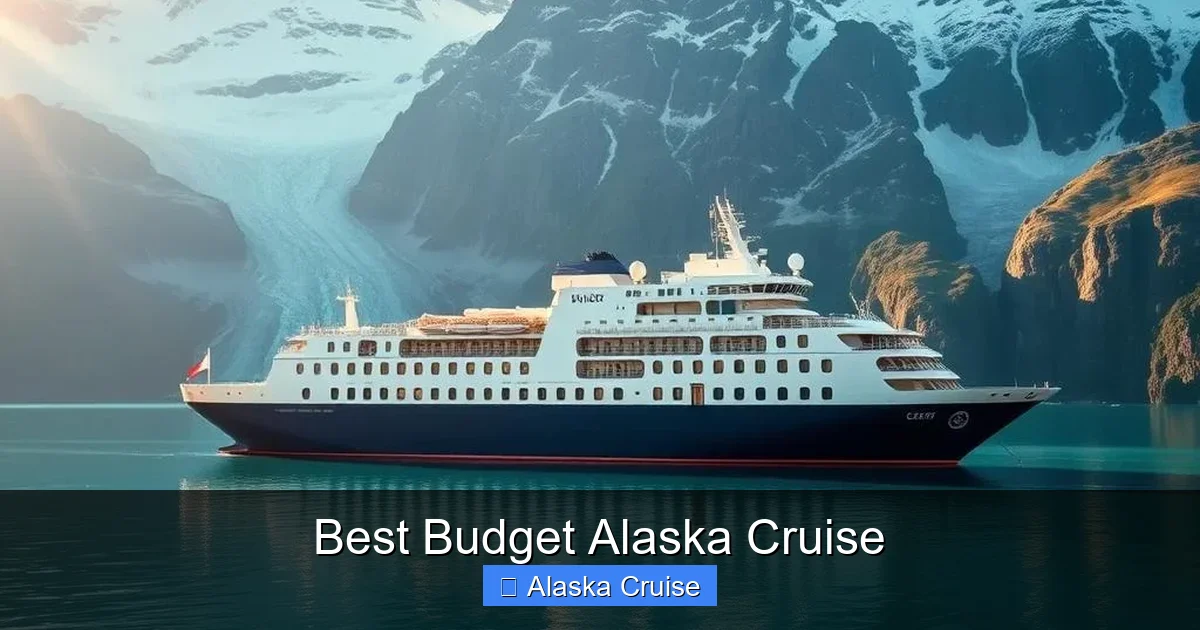 Best Budget Alaska Cruise