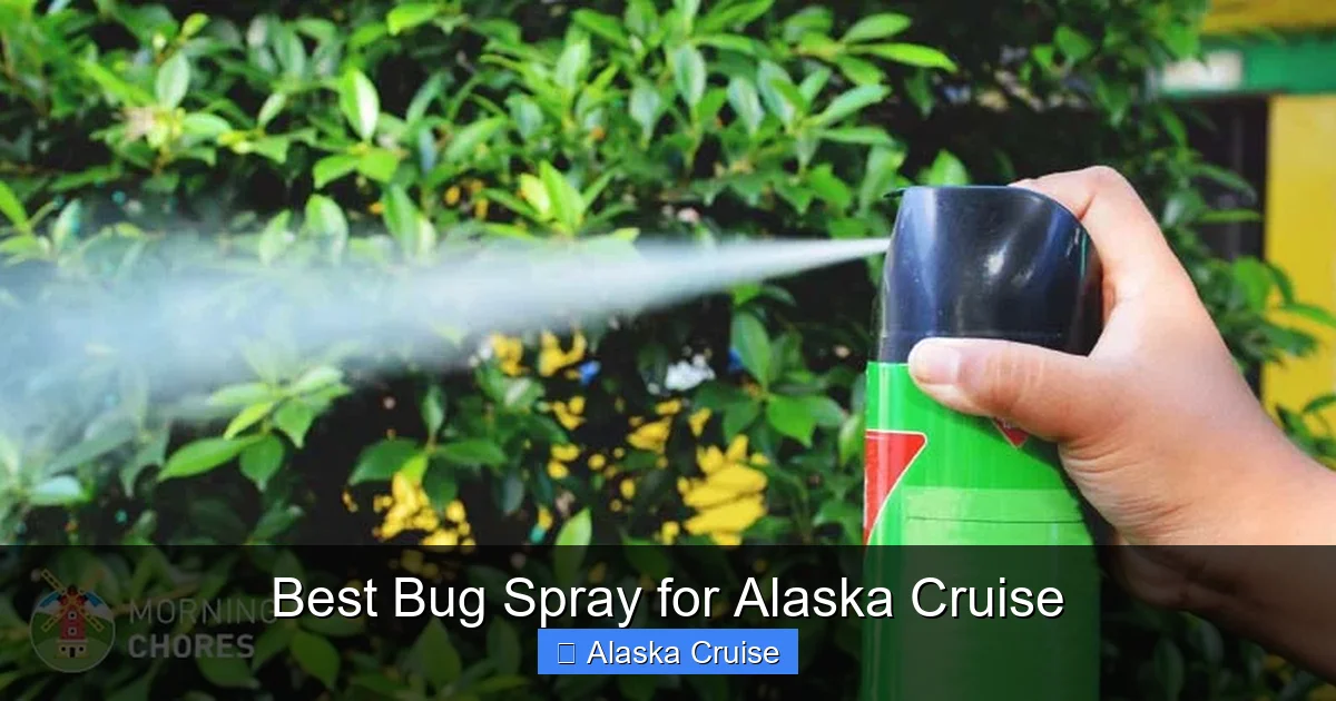 Best Bug Spray for Alaska Cruise