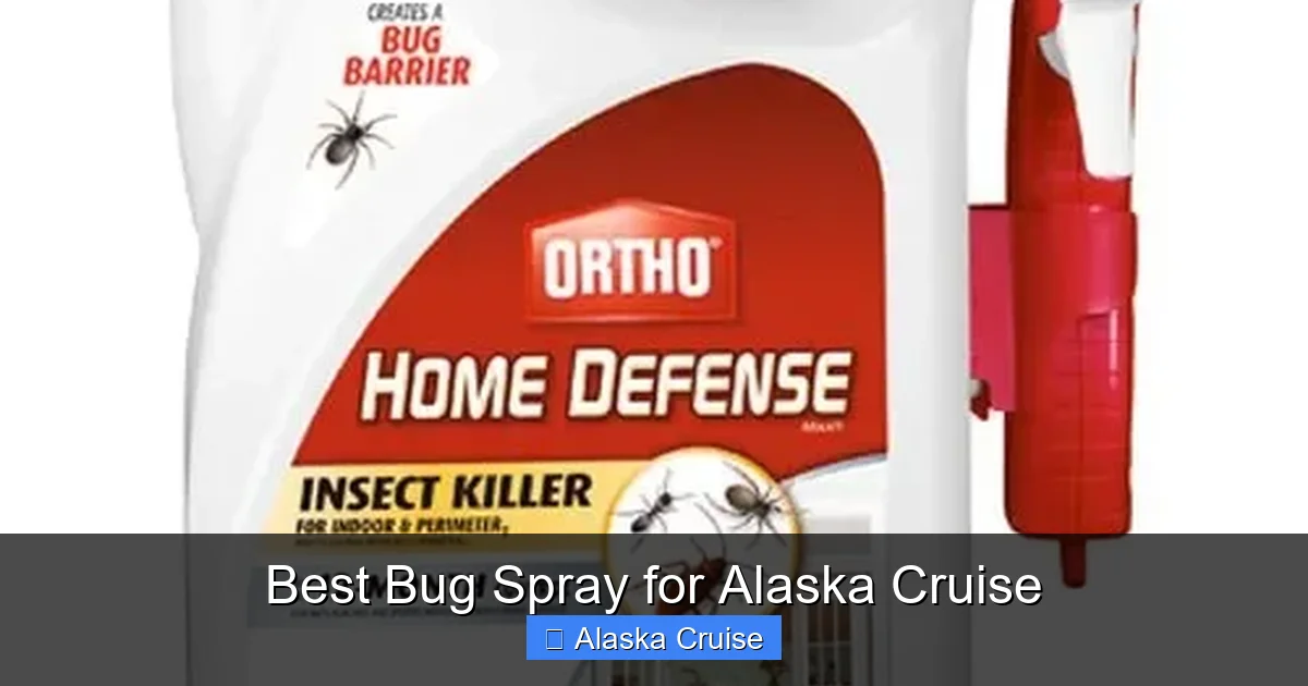 Best Bug Spray for Alaska Cruise