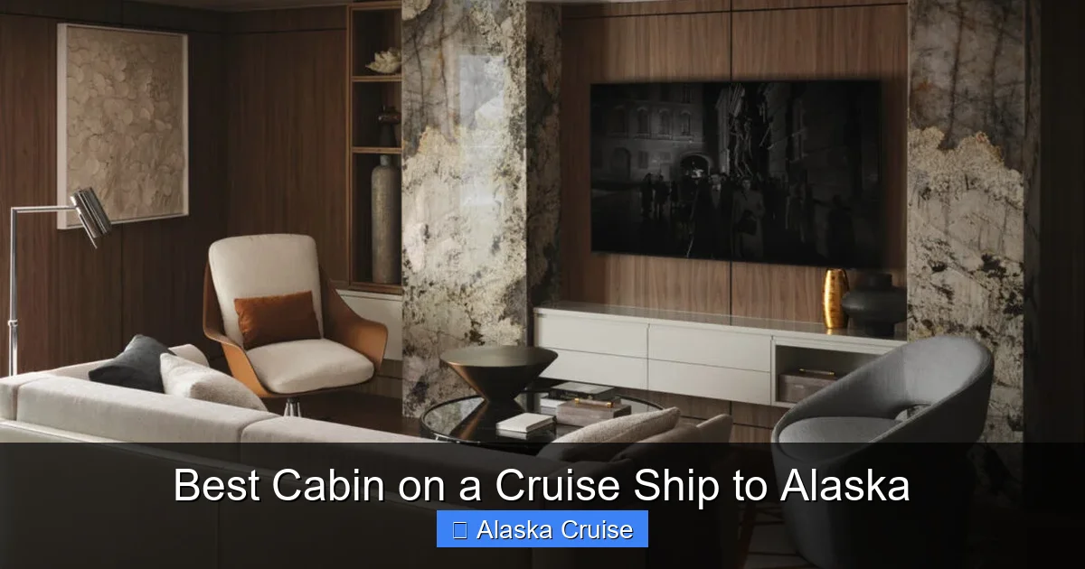 Best Cabin on a Cruise Ship to Alaska