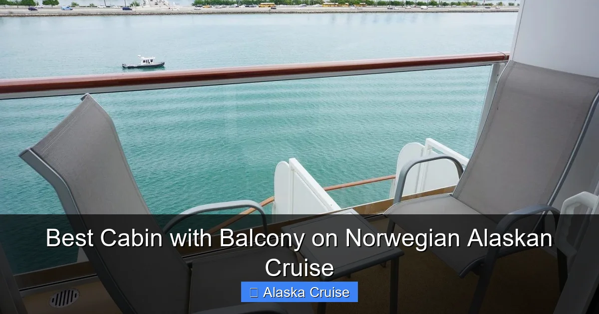 Best Cabin with Balcony on Norwegian Alaskan Cruise